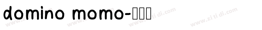 domino momo字体转换